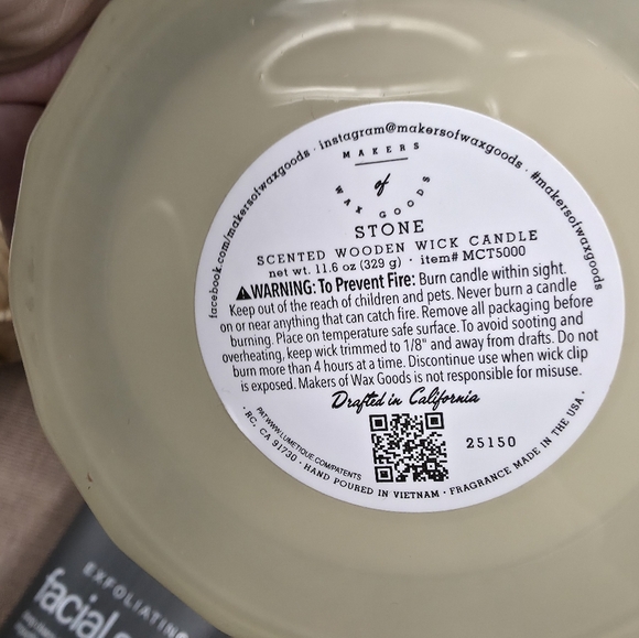 Candle Man Bundle -Man Wipes, Amazing Candle,  Scrub And Soap - Picture 5 of 7